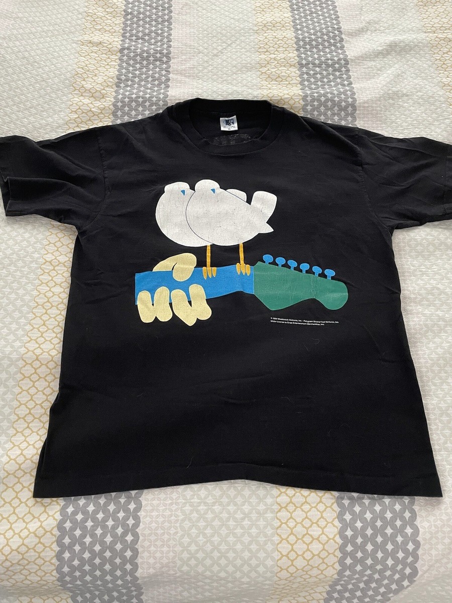 Vintage 1994 Woodstock t shirt XL single stitch GEM tag | eBay