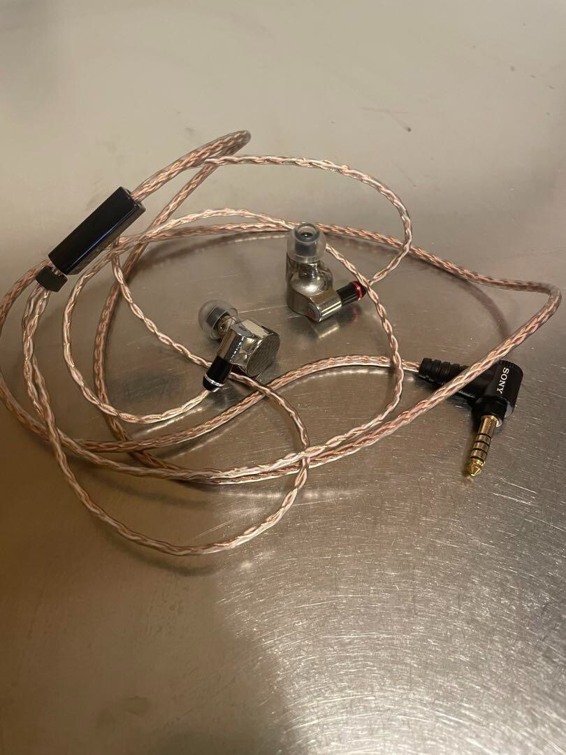 SONY IER-Z1R + SONY MUC-M12SB1 キンバーケーブル