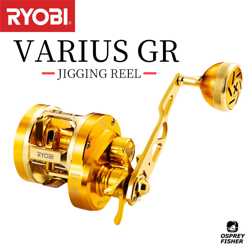 RYOBI VARIUS GR ベイトリール ゴールド RYOBI VARIUS GR30 Slow
