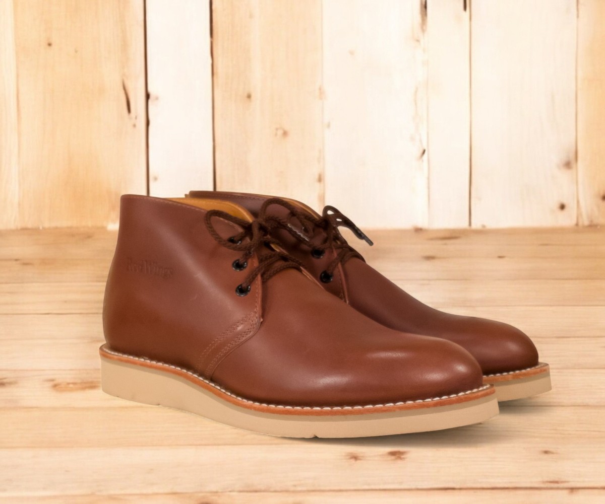 Red Wing 595 Chukka Boots Size 9D (Soft Toe) (USA) (LOC#2) | eBay