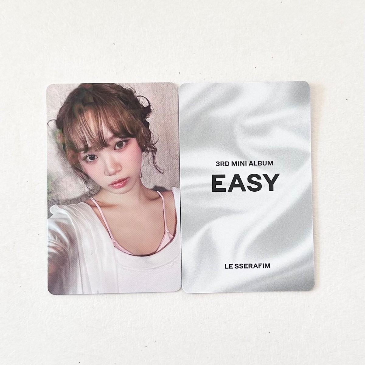 LE SSERAFIM] EASY / Weverse Shop Japan Limited Hologram Photocard