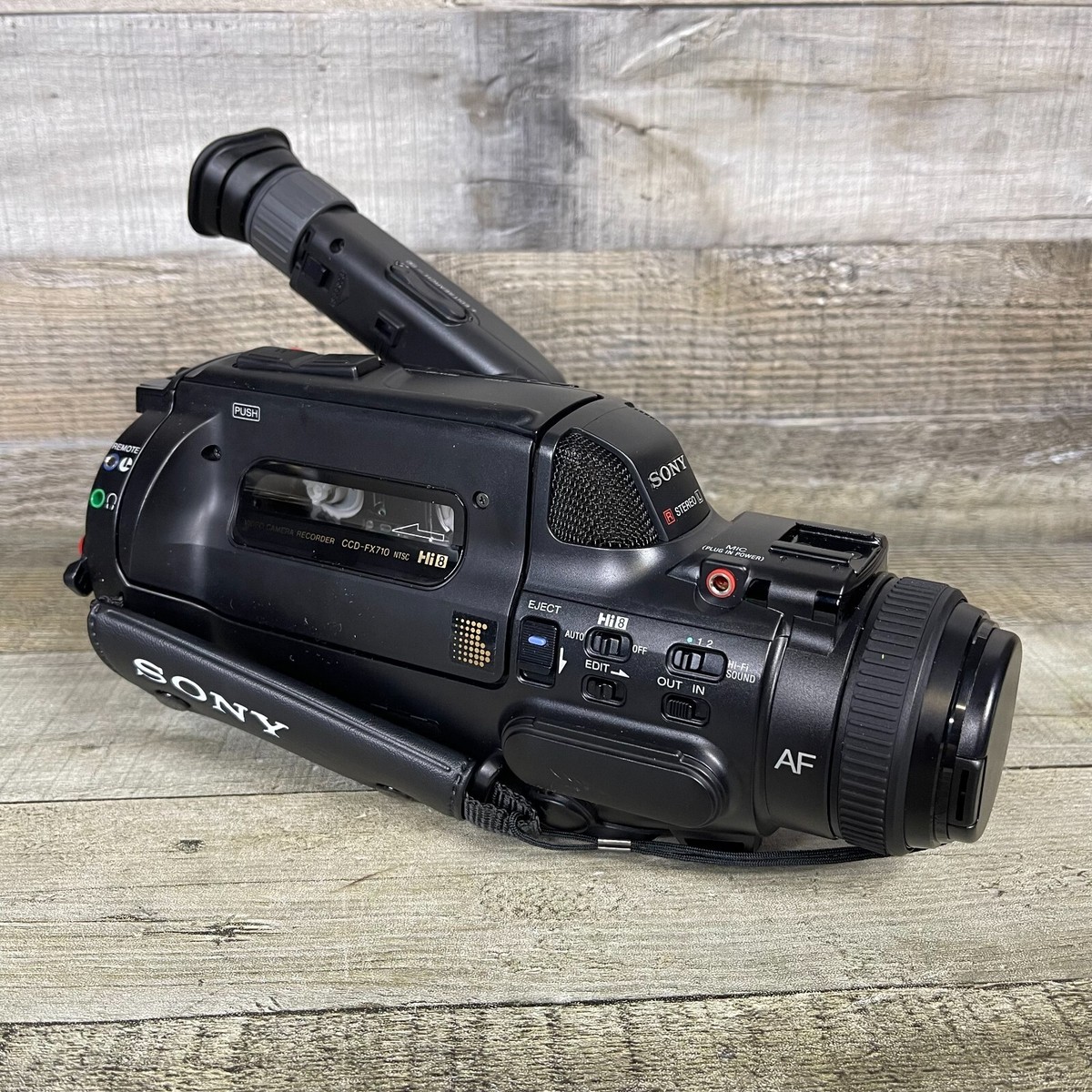 Sony CCD-FX710 Black Video Hi8 HandyCam Camcorder | eBay