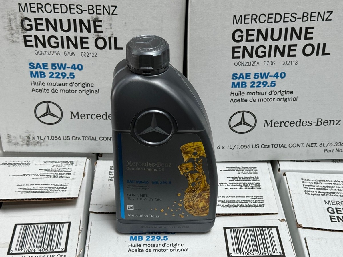 6L 5W-40 Synthetic Mercedes-Benz Engine Oil 1.056 Quart 229.5