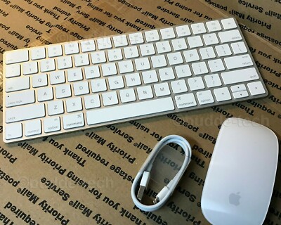 GENUINE APPLE WIRELESS MAGIC KEYBOARD & MOUSE 2 *2nd Gen