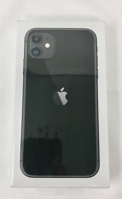 New Sealed Apple iPhone 11 64GB Black For Straight Talk & Total