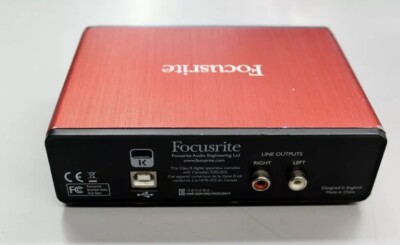 Focusrite Scarlett Solo (2nd Gen) USB Audio Interface FFFA001149