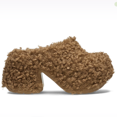 NEW CROCS Siren Doodle Fur Clog 210748 Sepia BROWN from japan free