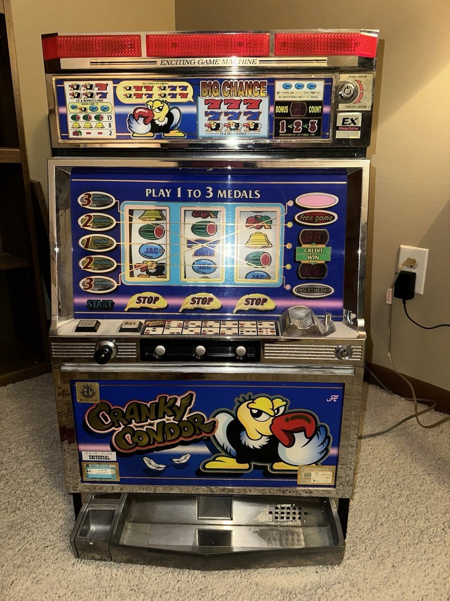Japanese Mechanical Slot Machine “Cranky Condor” | eBay