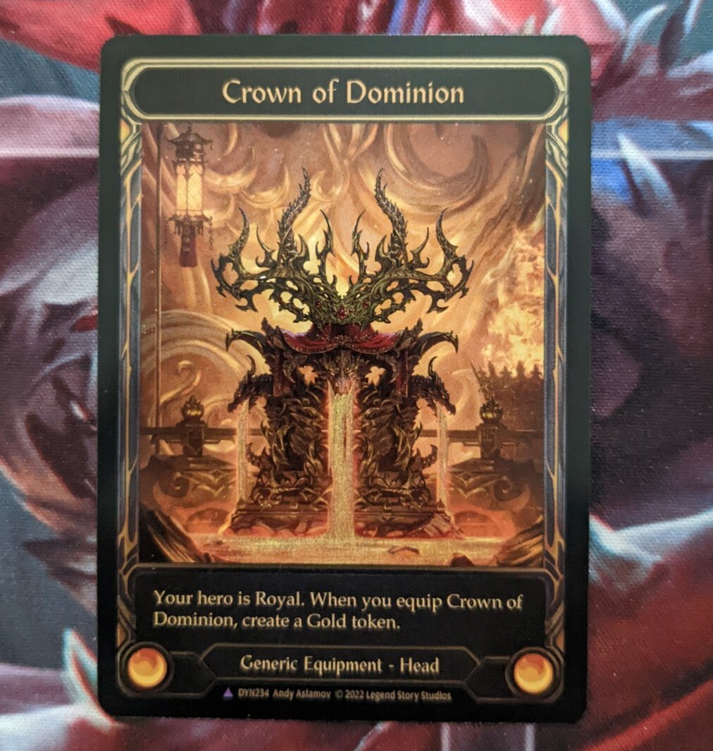Marvel* Crown of Dominion | Marvel COLD FOIL | Dynasty Flesh and