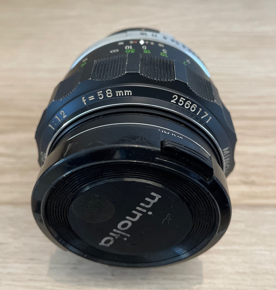 Minolta MC ROKKOR PG 58mm f/1.2 ”Hawk Eye” MF Prime Lens | eBay