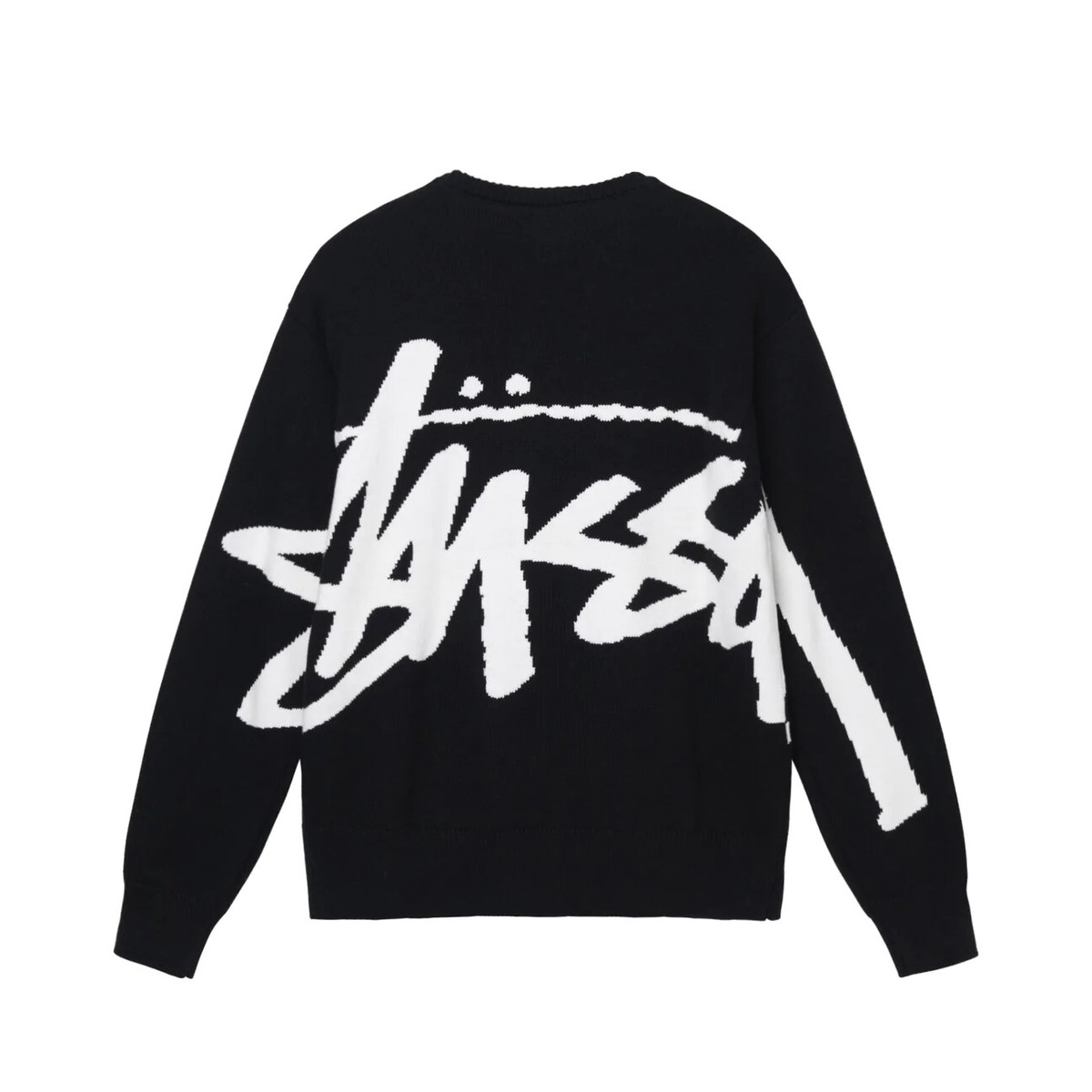 Stussy STOCK SWEATER - Black | eBay