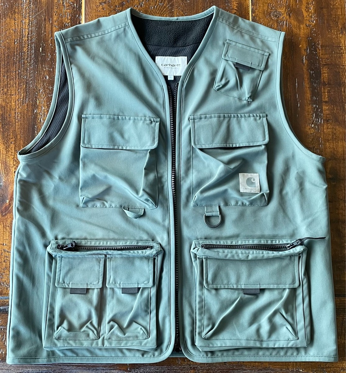 Carhartt WIP Elmwood Vest, Jura, Large | eBay