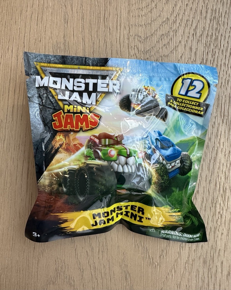 2025 Monster Jam MINI JAMS DRAGON CHASE TRUCK Series 19 1/87 Scale