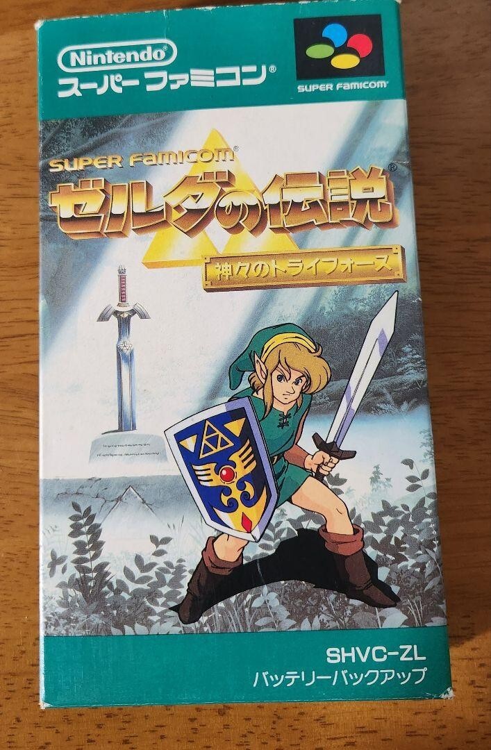 Nintendo Super Famicom The Legend of Zelda Japan SFC SNES w/box | eBay