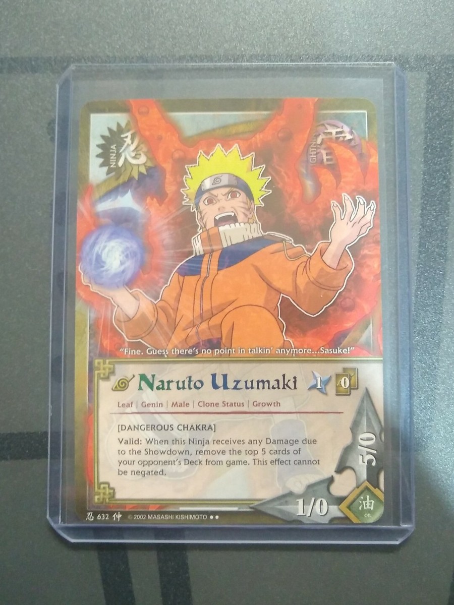 Naruto CCG TCG Naruto Uzumkai 632 Rare Naruto Card RAINBOW FOIL | eBay