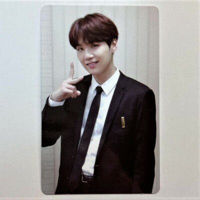 BTS Memories of 2018 DVD Official Photo Card RM J-HOPE JIN SUGA