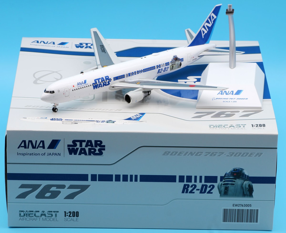 航空機・ヘリコプター ANA B767-300 JA604A STARWARS 航空機