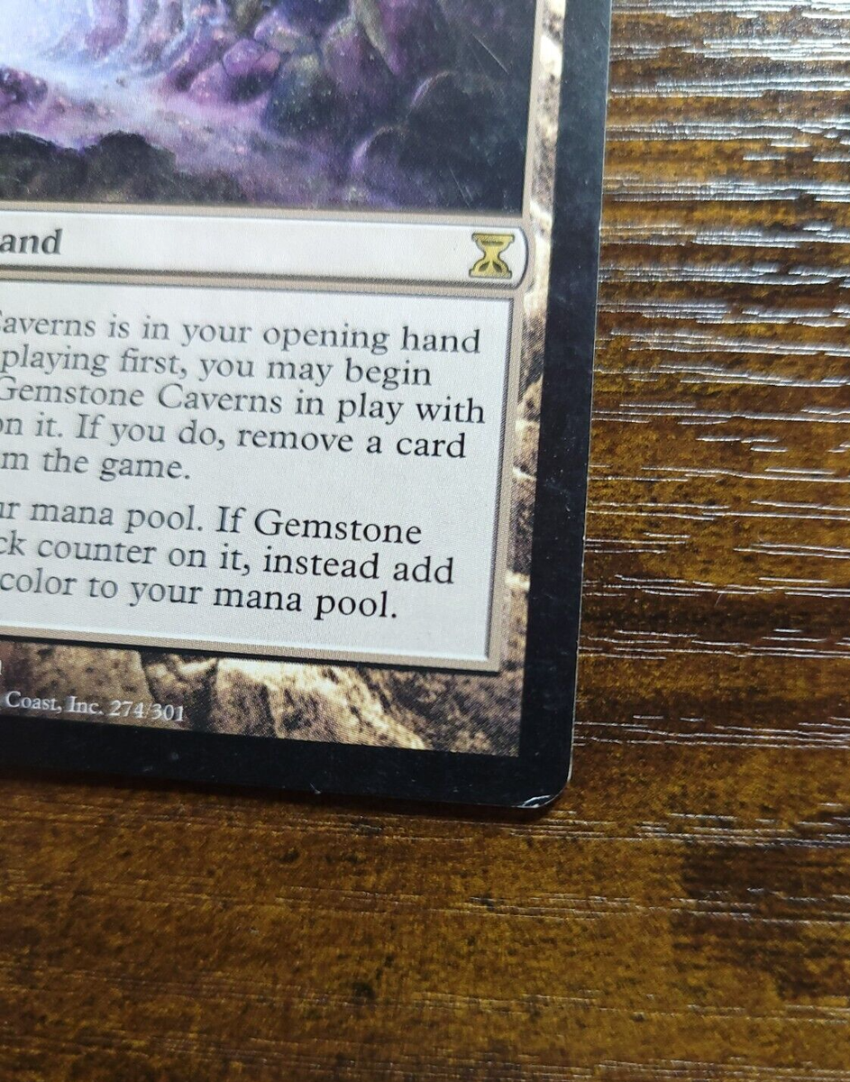 Gemstone Caverns MTG Time Spiral (TSP) Magic the Gathering | eBay