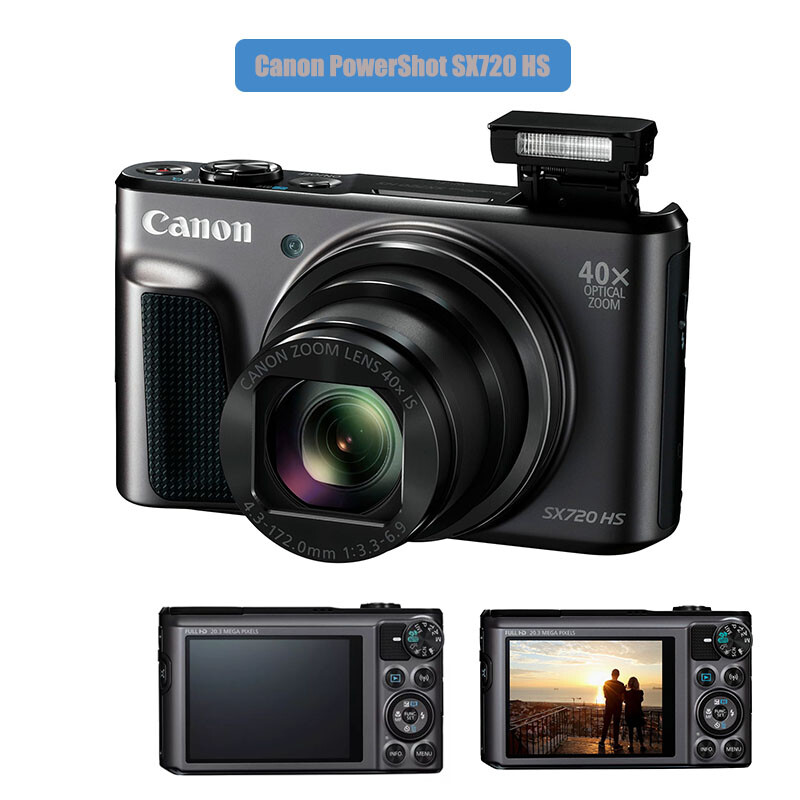 Canon PowerShot SX720 HS 20.3MP 40X Optical Zoom Digital Camera