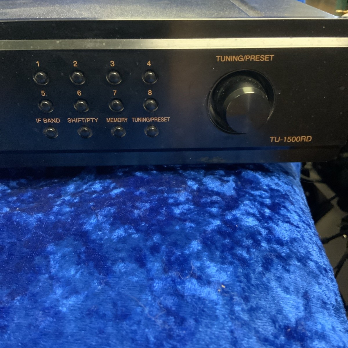 Denon TU-1500RD Precision Audio Component AM/FM Stereo Tuner RDS