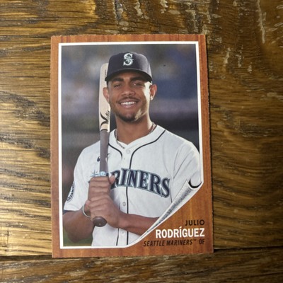 Julio Rodriguez 直筆サインカード 2020 Leaf Draft Julio Rodriguez