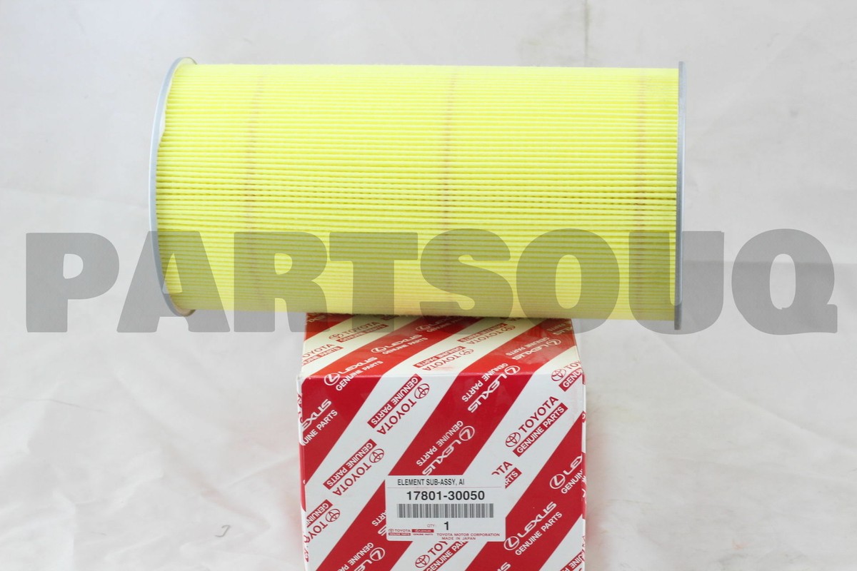 1780130050 Genuine Toyota ELEMENT SUB-ASSY, AIR CLEANER FILTER