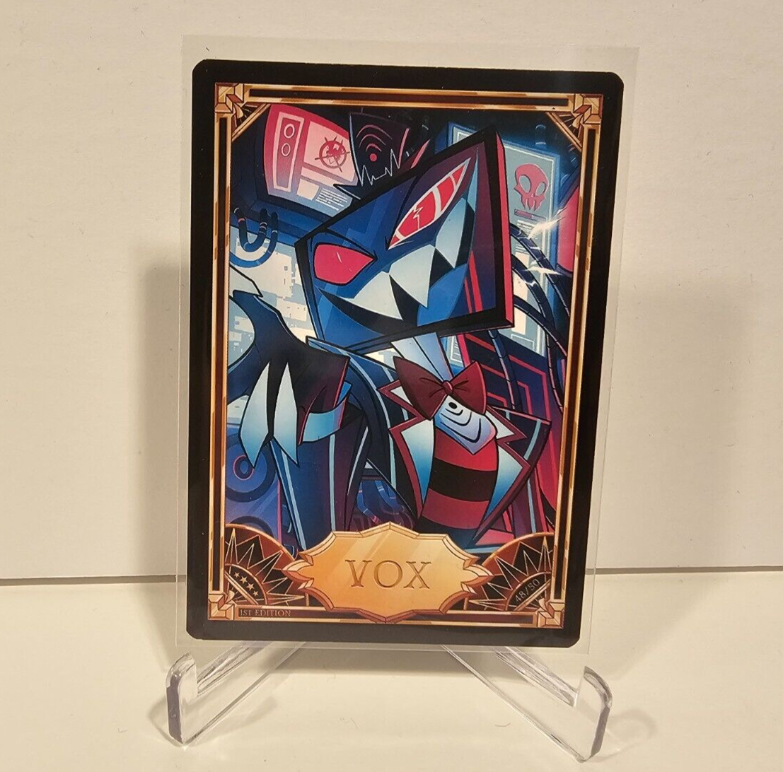 Hazbin Hotel Trading Card - Vox 48/50 - Season 1 1st Edition | eBay