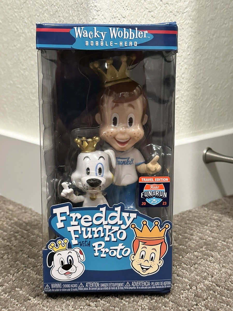 2023 SDCC wacky Wobbler - Freddy Funko With Proto Bobble - Fun On