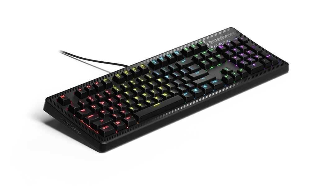 SteelSeries Apex 150 RGB Gaming Keyboard Splash Resistant Prism