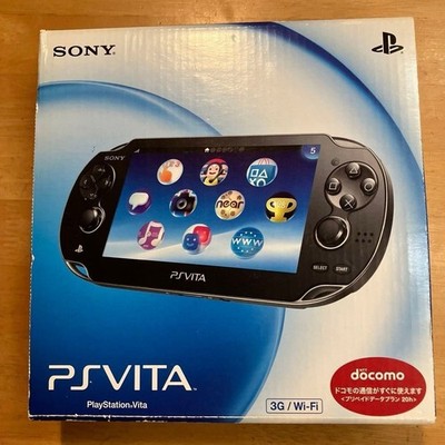 Sony PlayStation Vita PCH-1100 OLED 3G Wi-Fi Crystal Black 8GB