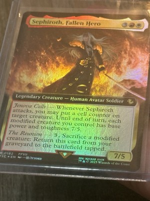 堕ちた英雄セフィロス/Sephiroth, Fallen Hero 拡張foil 堕ちた英雄