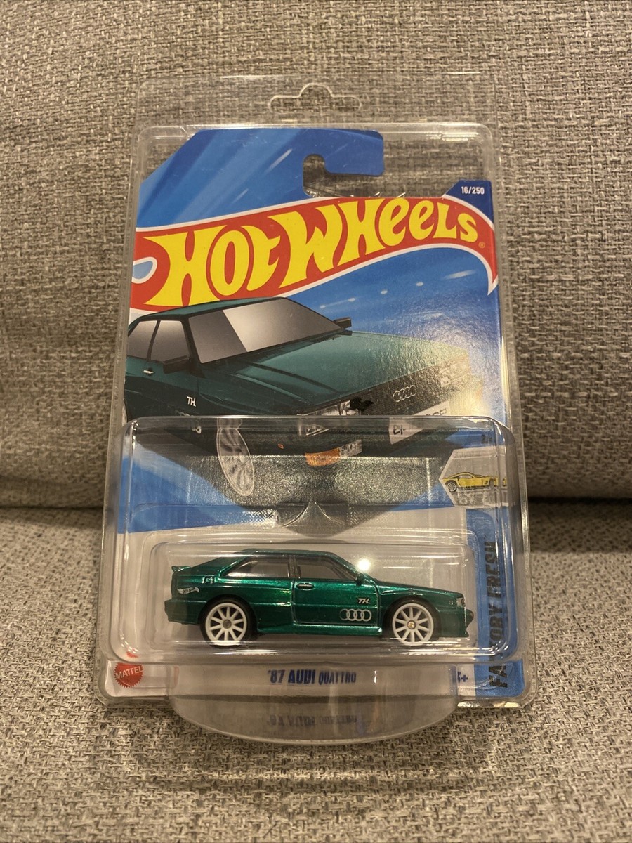Hot Wheels 2025 Super Treasure Hunt '87 Audi Quattro - Green- USA