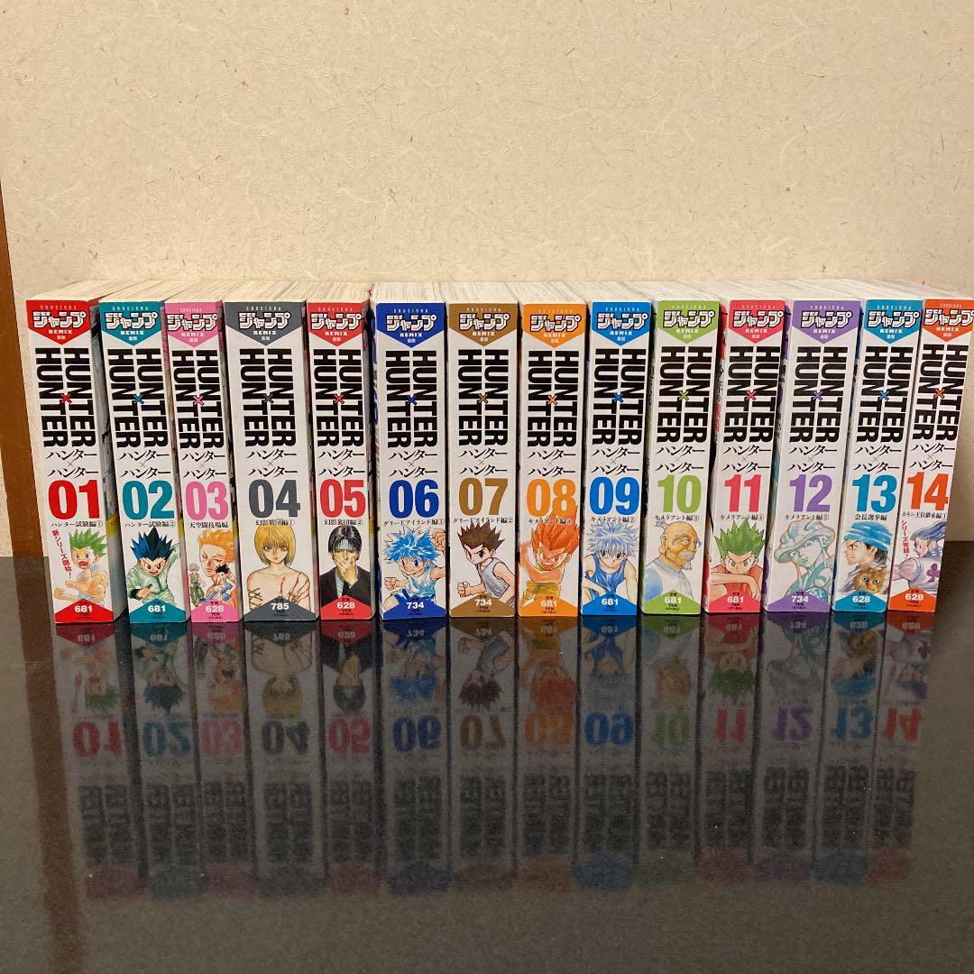 Hunter x Hunter Convenience Comic Ver Vol.1-14 Full Set Manga