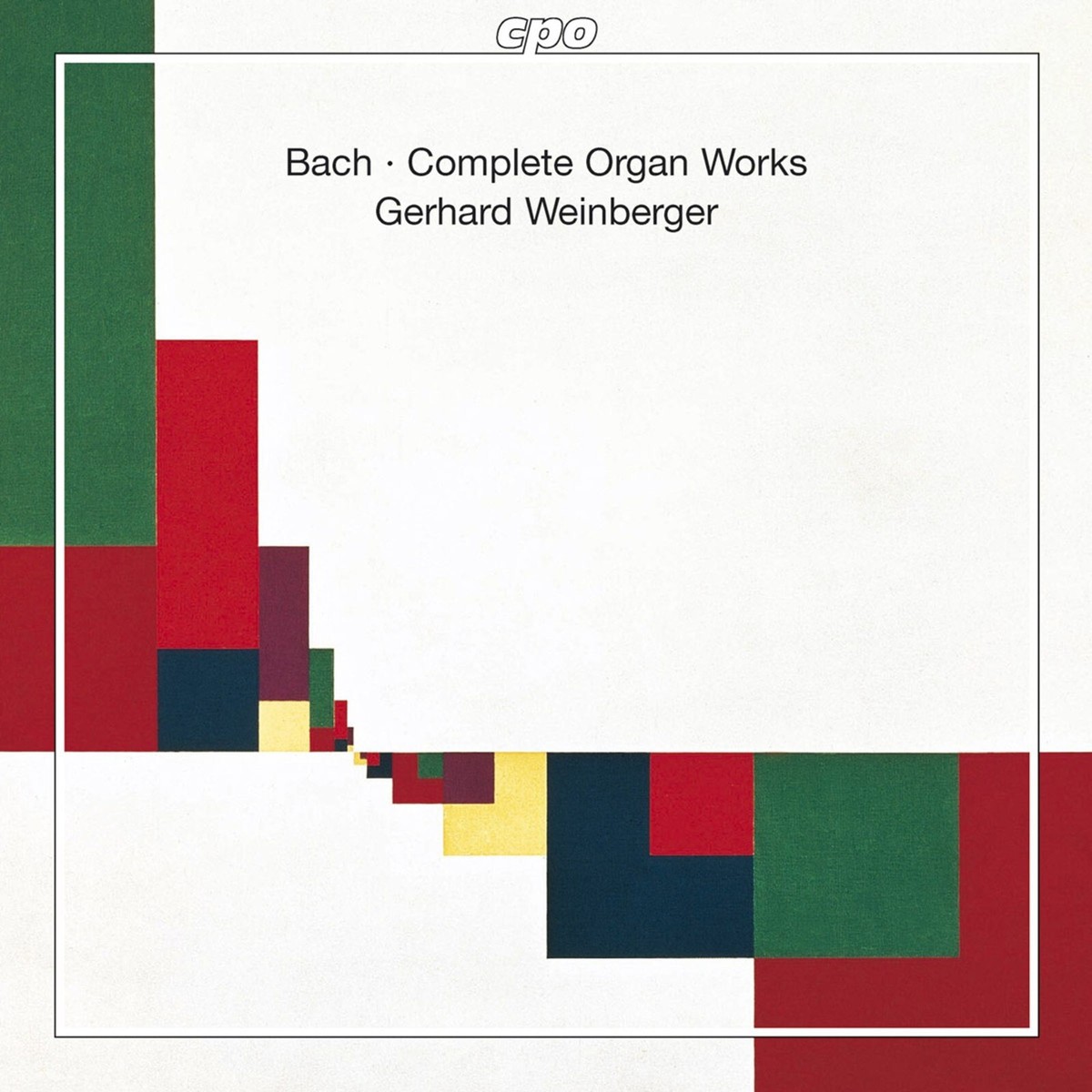 Bach Complete Organ Works GERHARD WEINBERGER CPO 22 CD Box New