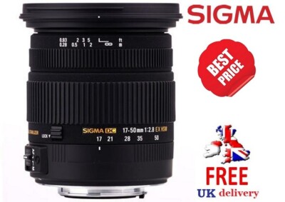Sigma 17-50mm F2.8 EX DC OS HSM Lens For Pentax 58C961 (Stock of