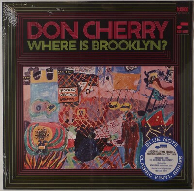 DON CHERRY: Where is Brooklyn Blue Note Free Jazz Vinyl LP Pharoah