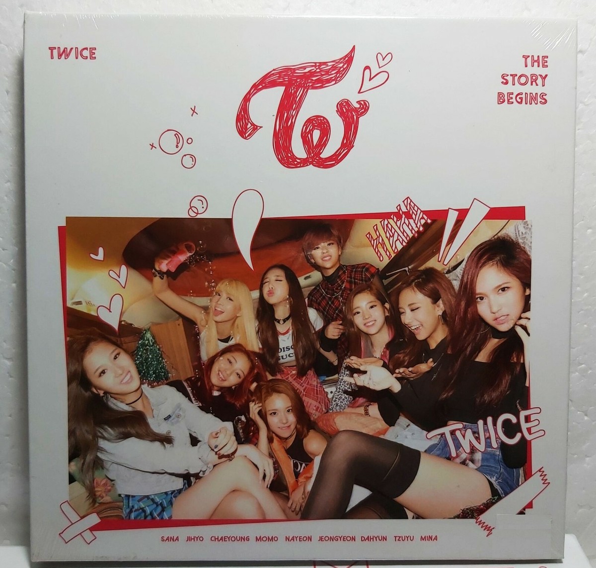 TWICE The Story Begins 1st Mini Album CD Photocards Booklet Sealed