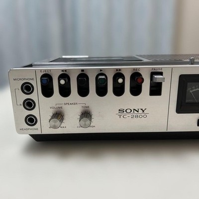 Sony Stereo Cassette-Corder TC-2800 Vintage Portable Recorder