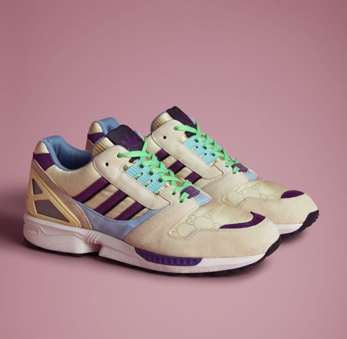 SIZE 8 MEN ADIDAS X GUCCI MEN'S ZX 8000 SNEAKER (NEW AUTHENTIC) | eBay