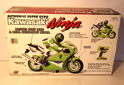 Vintage DSI Toys 1996 Ninja Kawasaki Zx-7r RC Motorcycle Super