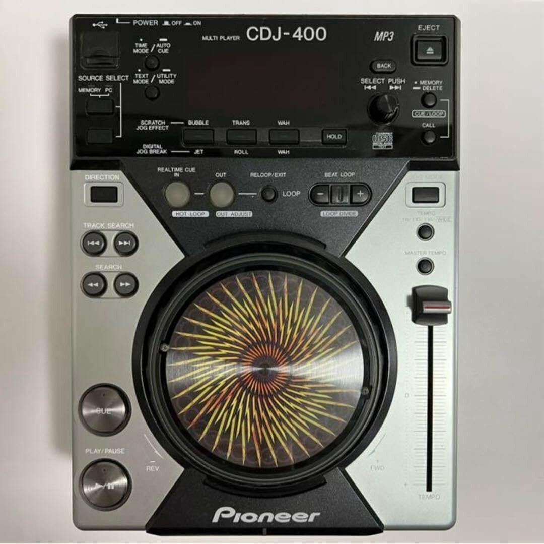 ② 込 プラッター難あり Pioneer CDJ-400 MP3プレーヤー ① 込