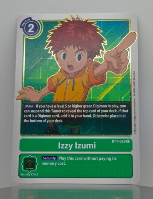 Izzy Izumi - Release Special Booster - BT1-088 - Digimon | eBay