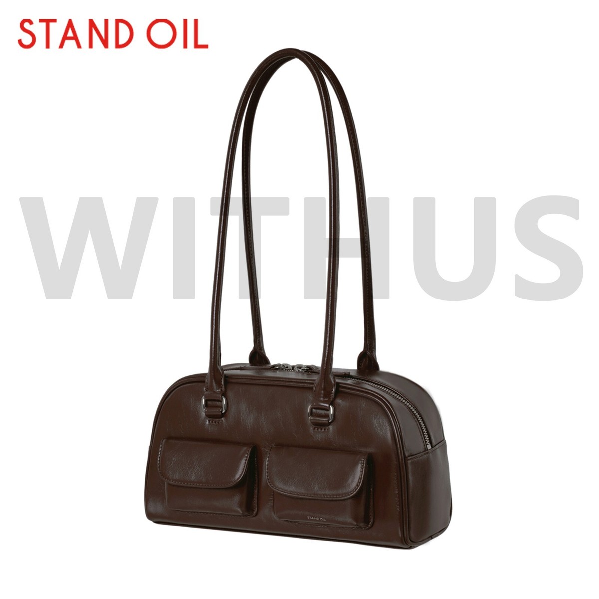 STAND OIL Chubby bag Marron Women's Shoulder Bag - Tracking= | eBay