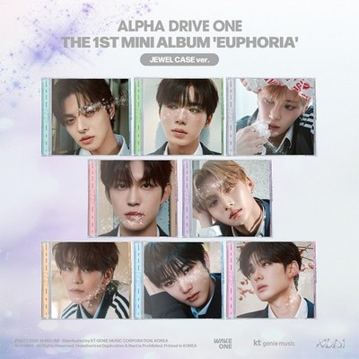 ALPHA DRIVE ONE EUPHORIA 1st Mini Album JEWEL CASE Ver/CD+
