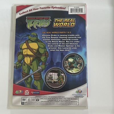 teenage mutant ninja turtles the real world dvd | eBay