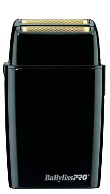BaByliss PRO FOILFX02 Cordless Double Foil Shaver - Metal Black