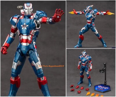 ZD Marvel Iron Man War Machine Iron Patriot Action Figure