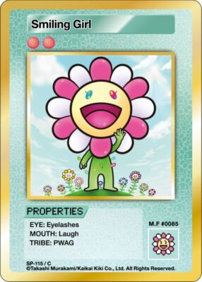 Murakami 108 Flowers Revised Collectible Trading Cards Sealed