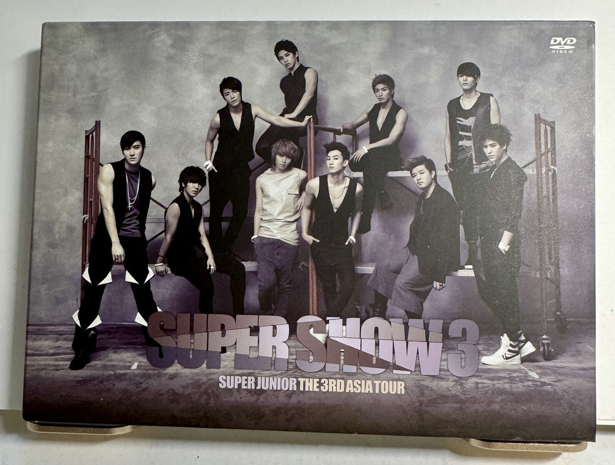 Super Junior - Super Show 3 The 3rd Asia Tour - 2 DVD Box Set with