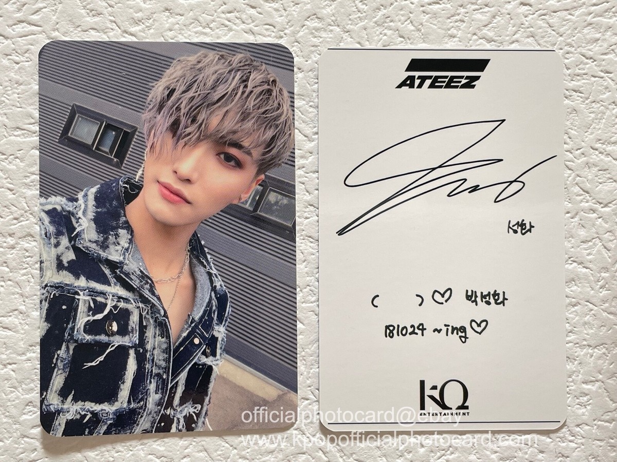 ateez ホンジュン直接サイン ateez ホンジュン直接サイン 【公式通販】